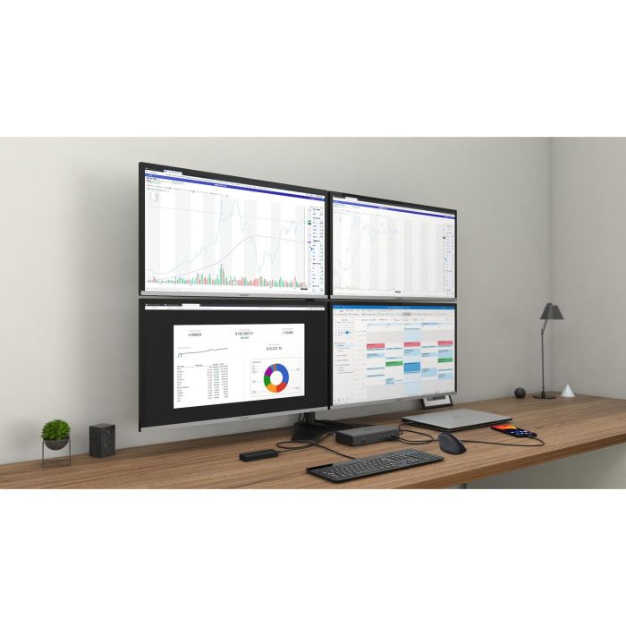 Hub USB i-Tec C31QUATTRODOCKPD Negro 9 Hub USB i-Tec C31QUATTRODOCKPD Negro 9