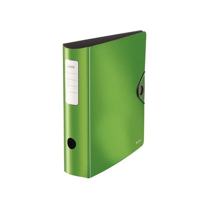 Archivador Palanca Leitz Active Solid Polyfoam A4 82Mm Verde (Set de 5)