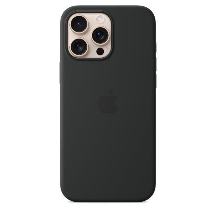 APPLE iPhone 16 Pro Max - Funda de silicona con MagSafe - Negra