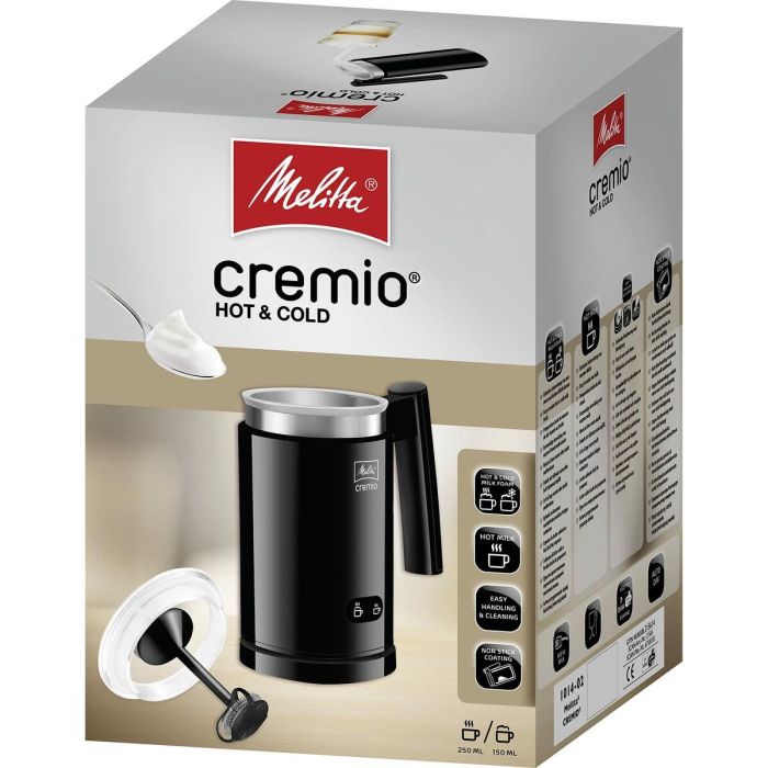 Melitta 1014-02 Cremio II Espumador de Leche Inalámbrico 450W Negro 17