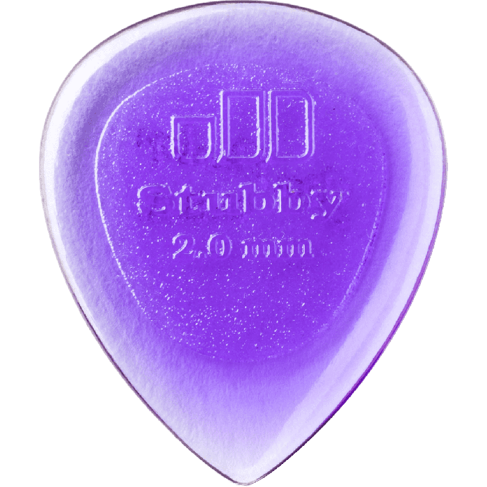 Dunlop Púas Big Stubby® Nylon - 2,00 Mm Pack 24 Unidades 4