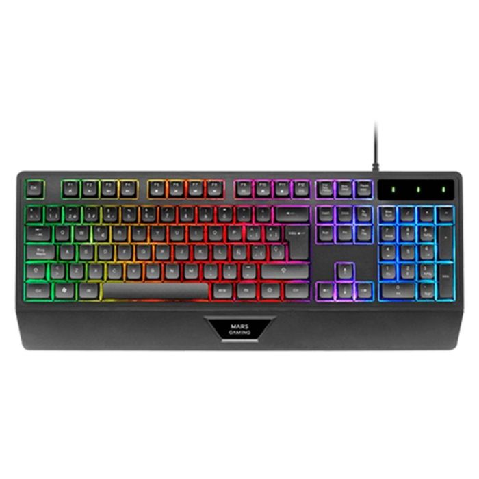 Mars gaming Teclado MK124 Membrana H-Mechanical FRGB Rainbow