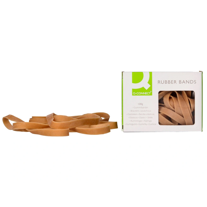 Q-connect Bandas elásticas 150x9 mm 100 gr número 15 4