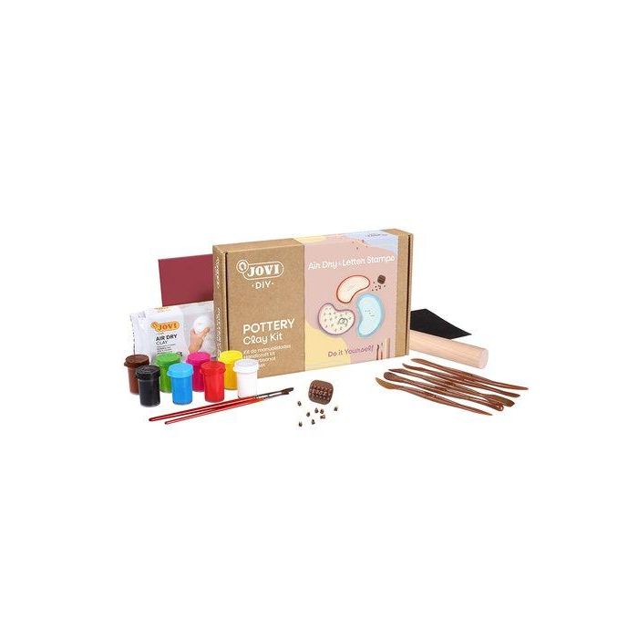 Pasta Modelar Jovi Diy Craft Estampadores Kit