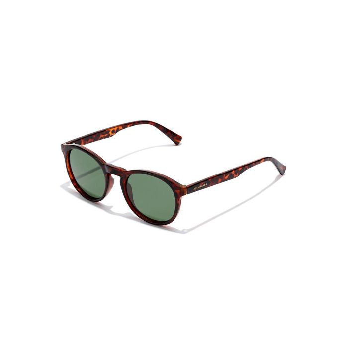 Hawkers BEL AIR Gafas de Sol Polarizadas Carey Verde para Adultos Montura Acetato Unisex