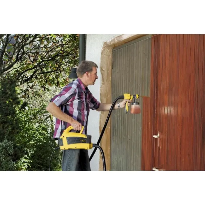 Wagner Pulverizador universal de baja presión W690 con extensión de techo y dos fachadas 4