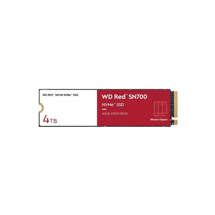 Western Digital Red SN700 4 TB M.2 PCI Express 3.0 NVMe Western Digital Red SN700 4 TB M.2 PCI Express 3.0 NVMe