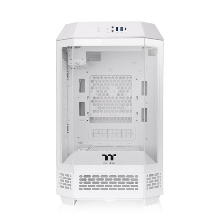 Thermaltake The Tower 250 Snow Mini Torre PC Blanco con Pantalla LCD 3.9 Pulgadas y Soporte para Discos 2.5/3.5" 1 Thermaltake The Tower 250 Snow Mini Torre PC Blanco con Pantalla LCD 3.9 Pulgadas y Soporte para Discos 2.5/3.5" 1