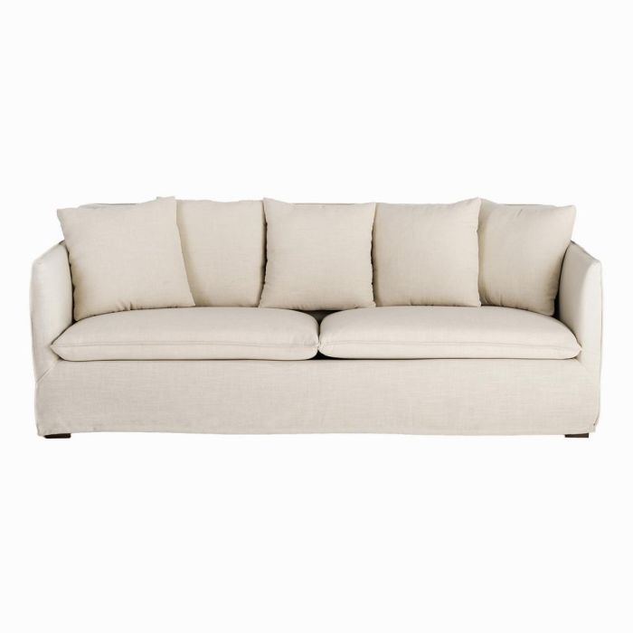 Sofá Taupe Tejido Salón 215 X 92 X 78 cm