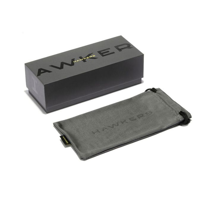 Hawkers Gafas de Sol CAD Aviador Unisex Plateado Montura Acero Inoxidable 3