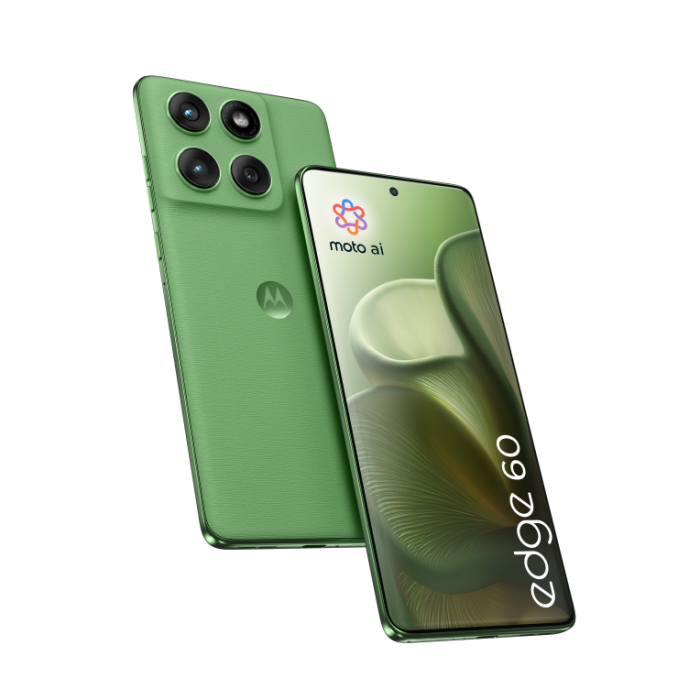 Motorola edge 60 Teléfono Móvil 6.67" P-OLED 120Hz 12GB RAM 512GB Almacenamiento Triple Cámara 50MP 5G Dual SIM 5200 mAh Android 15 Verde Motorola edge 60 Teléfono Móvil 6.67" P-OLED 120Hz 12GB RAM 512GB Almacenamiento Triple Cámara 50MP 5G Dual SIM 5200 mAh Android 15 Verde