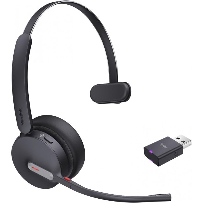 Yealink WH64 Hybrid Mono Teams Auricular Inalámbrico para Oficina/Centro de Llamadas con Microsoft Teams