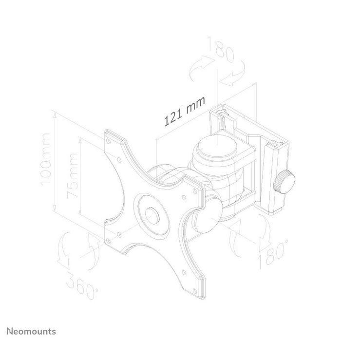 Soporte TV Neomounts FPMA-W250BLACK 5