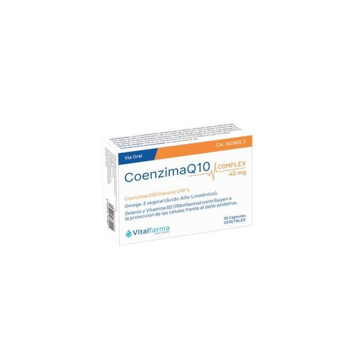 Coenzima Q10 Complex 40Mg. 30Cap. Coenzima Q10 Complex 40Mg. 30Cap.