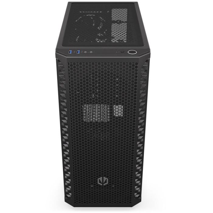 ENDORFY Signum 300 Solid Black Torre PC – Caja ATX, micro ATX, Mini-ITX, Color Negro, Filtro Anti-Polvo, USB 2.0 6
