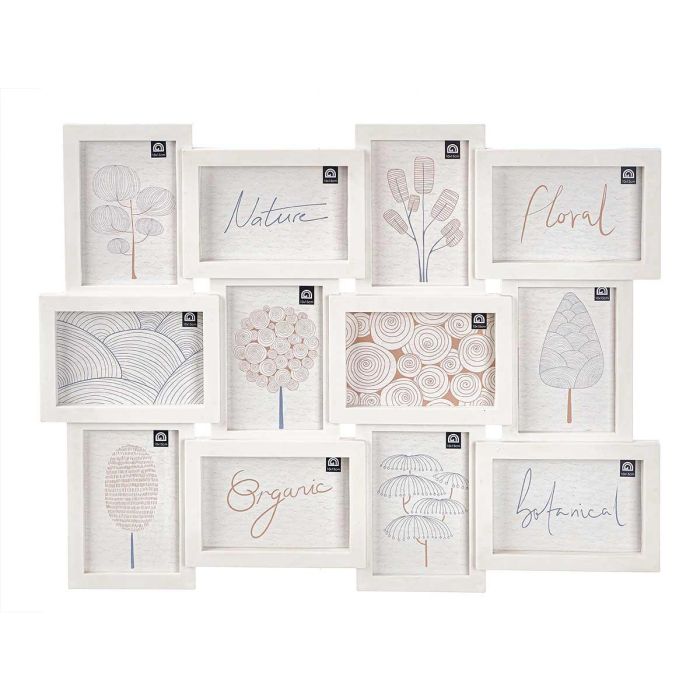Portafotos blanco para 12 fotos 10x15 cm - Giftdecor (4 Unidades) 1 Portafotos blanco para 12 fotos 10x15 cm - Giftdecor (4 Unidades) 1