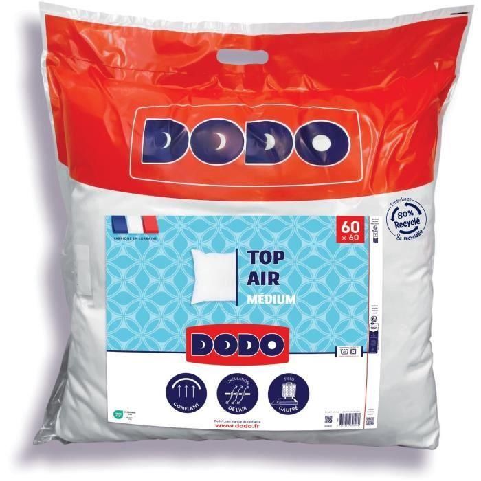 Almohada - DODO - MEDIANO TOP AIR - 60 x 60 cm - Blanco