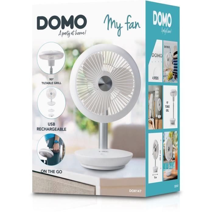 Ventilador de mesa My Fan - DOMO - DO8147 - 5 W 1