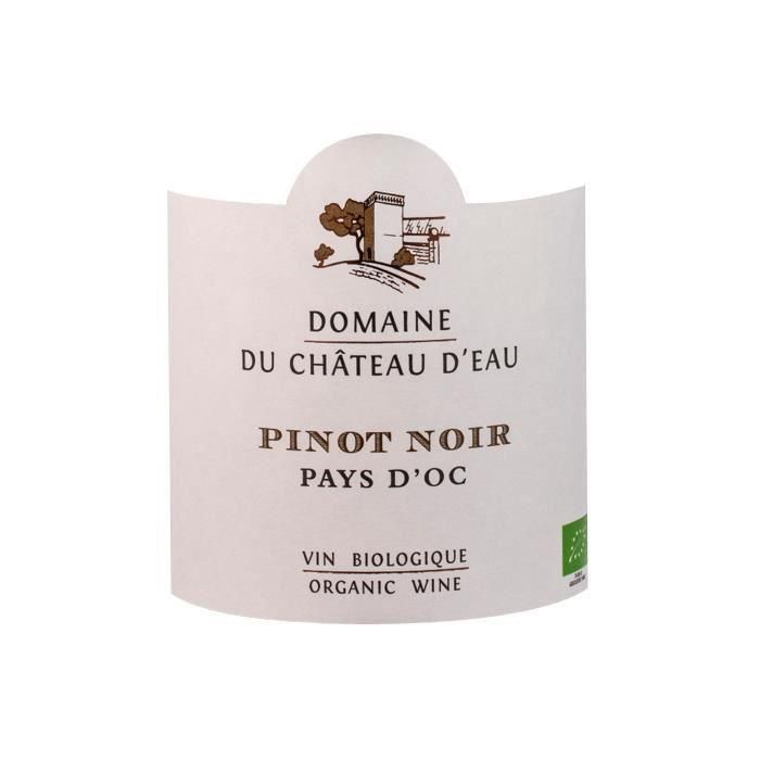 Domaine du Château d'Eau 2020 Pays d'Oc Pinot Noir - Vino tinto de Languedoc-Roussillon - Ecológico 1