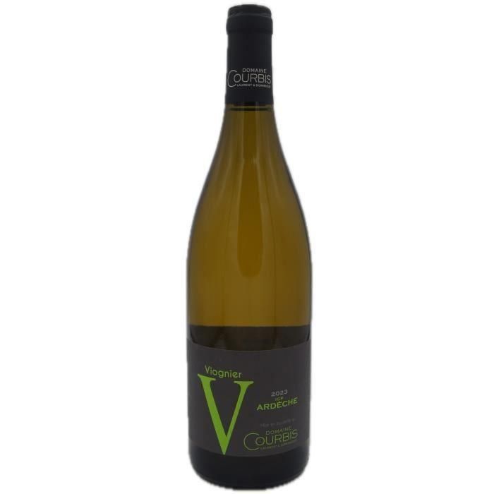 Domaine Courbis 2023 Ardeche Viognier - Vino blanco del valle del Ródano