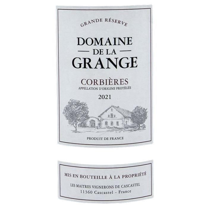 Domaine de la Grange 2018 Corbieres - Vino tinto de Languedoc Roussillon 1