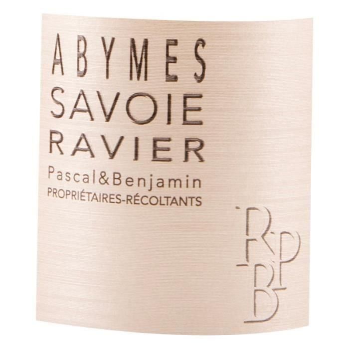 Domaine Pascal & Benjamin Ravier 2023 Savoie Abymes - Vino blanco del Jura - Saboya 1