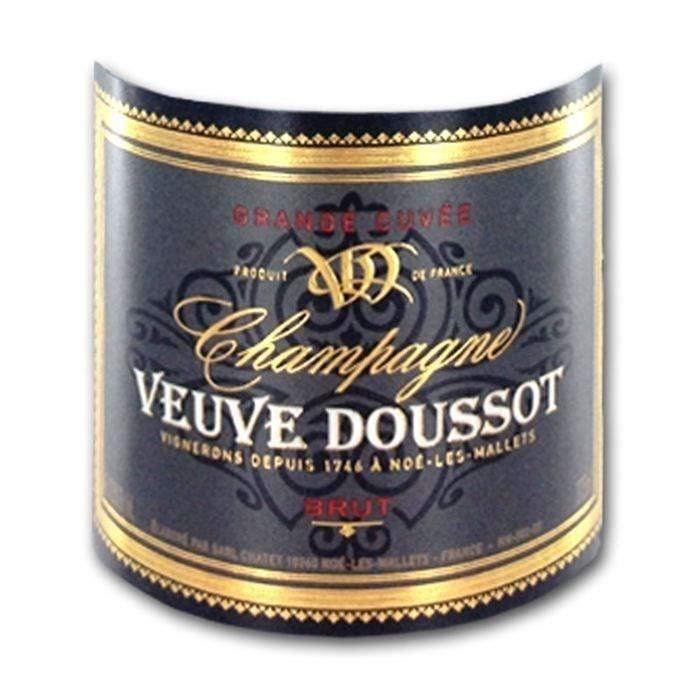 1/2 Botella Viuda Doussot Brut Tradition 1