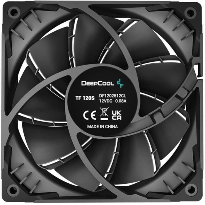 DEEPCOOL TF120S Negro - Ventilador 120mm para caja 1