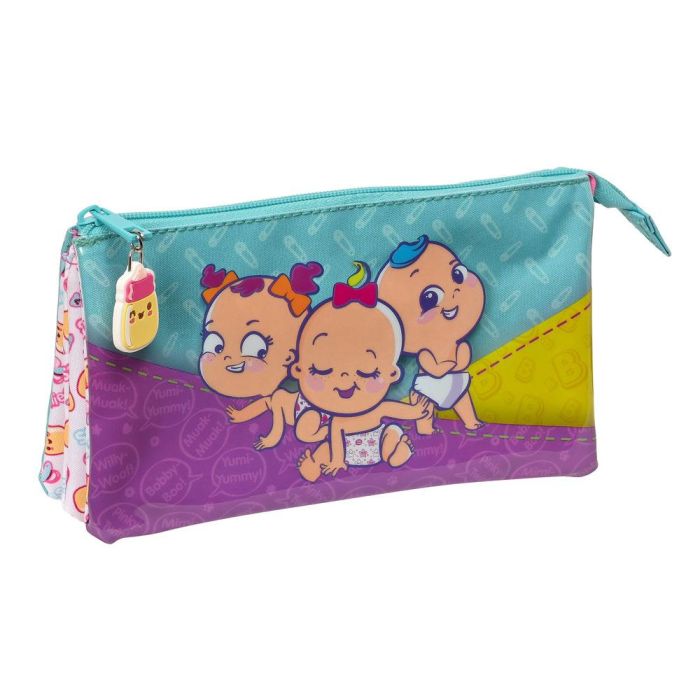 Bolso Escolar Portatodo Safta Triple The Bellies 120x220x30 mm