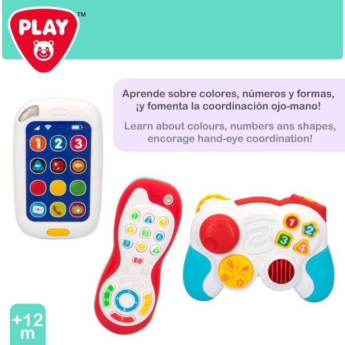 Set de Juguetes para Bebés PlayGo 14,5 x 10,5 x 5,5 cm (4 Unidades) 2 Set de Juguetes para Bebés PlayGo 14,5 x 10,5 x 5,5 cm (4 Unidades) 2