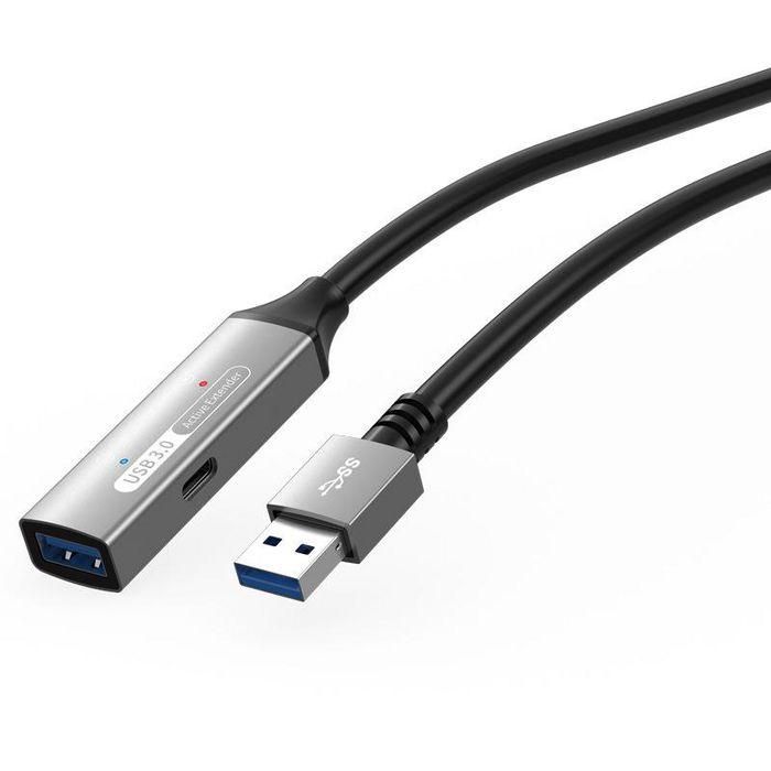 MicroConnect Active USB 3.2 Gen 1 Extension repeater Cable, 20m MicroConnect Active USB 3.2 Gen 1 Extension repeater Cable, 20m