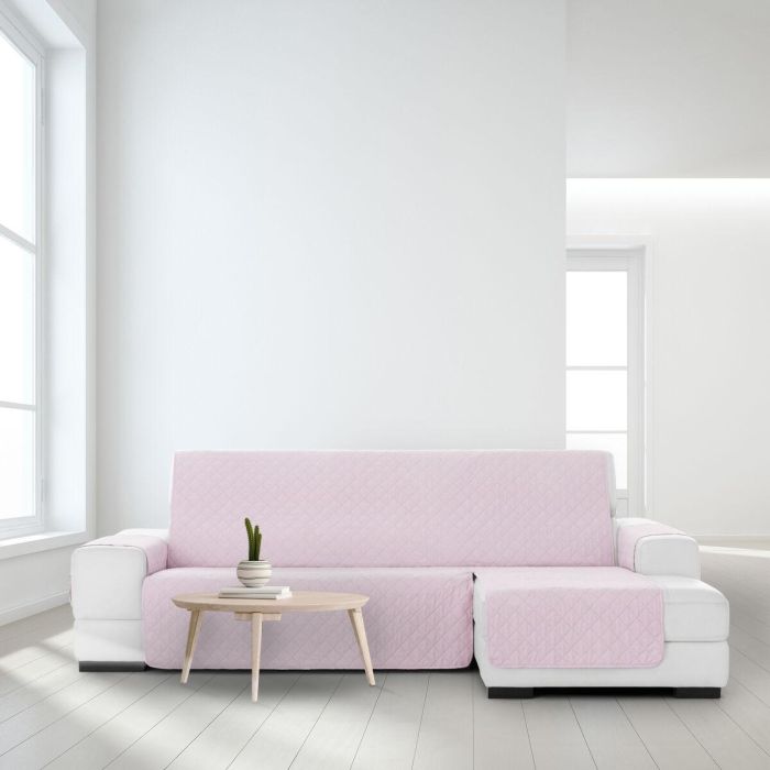 Funda para chaise longue de brazo corto derecho Eysa MONTBLANC Rosa 100 x 110 x 240 cm 5