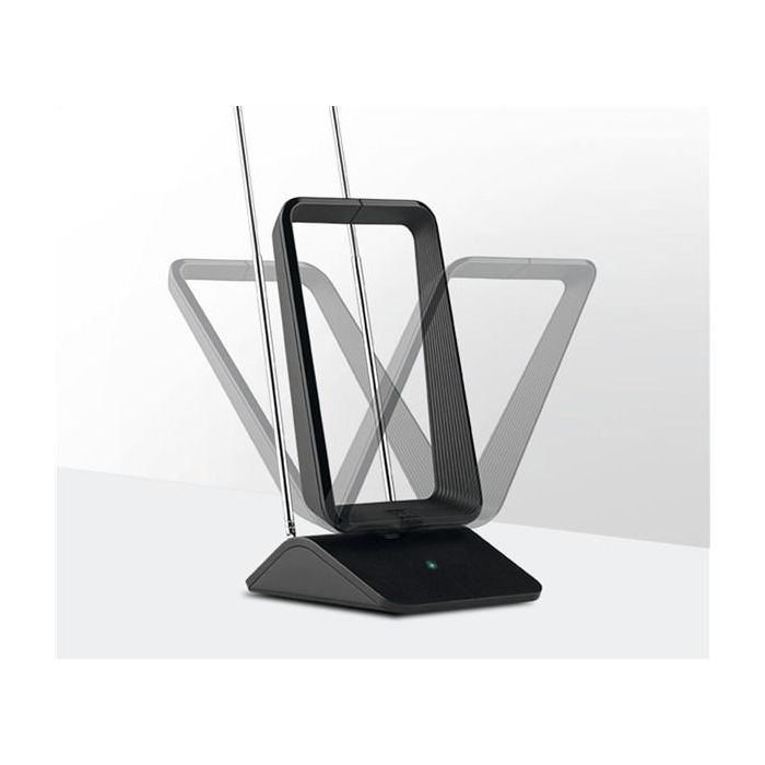 One For All Antena Interior TV Amplificada FHD 5G, Recepción Óptima de TDT y DVB-T/T2 con Filtro de Bloqueo 4G/5G 4 One For All Antena Interior TV Amplificada FHD 5G, Recepción Óptima de TDT y DVB-T/T2 con Filtro de Bloqueo 4G/5G 4