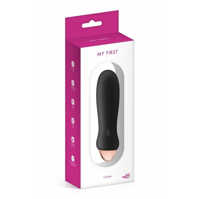 Vibrador My First Negro 1 Vibrador My First Negro 1