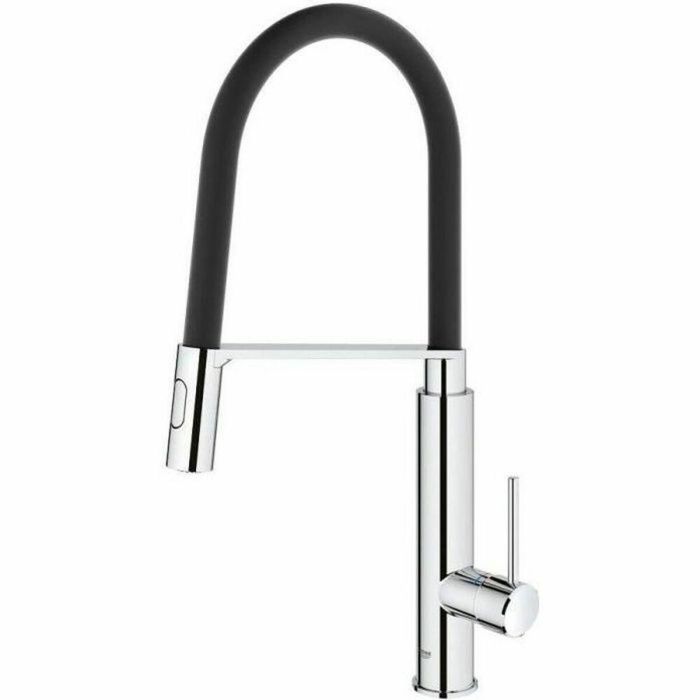 Grohe Mezclador de Fregadero Monomando Concetto, Acabado Cromado StarLight Brillante, con Tecnología SilkMove para Instalación de Un Orificio 0 Grohe Mezclador de Fregadero Monomando Concetto, Acabado Cromado StarLight Brillante, con Tecnología SilkMove para Instalación de Un Orificio 0