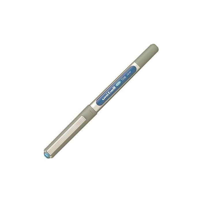Uniball Rollerball Eye Fine Ub-157E 0.7 mm Azul Claro Caja 12 Ud