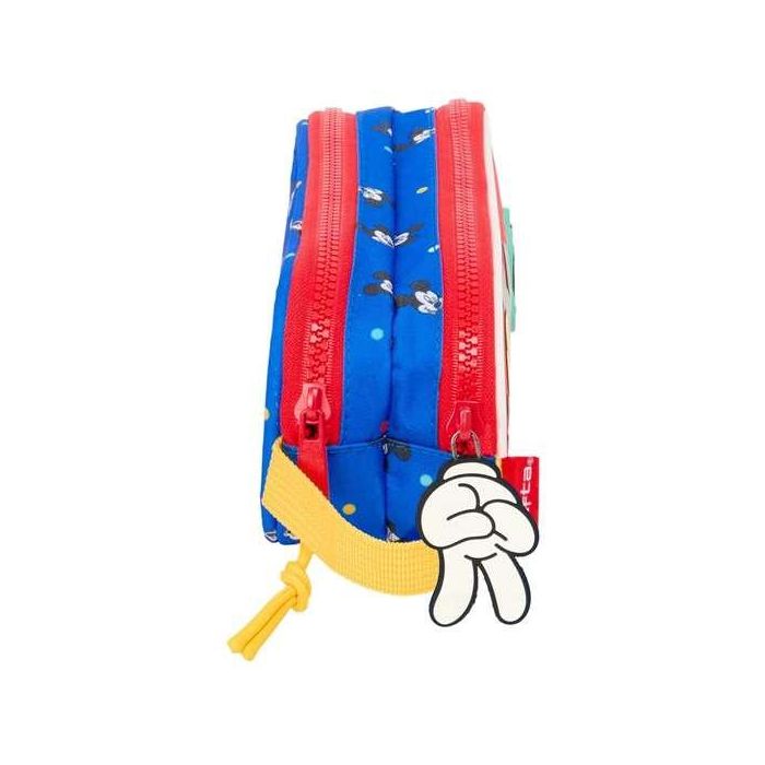 Portatodo Doble Mickey Mouse Clubhouse Good day Azul 21 x 8 x 6 cm 2 Portatodo Doble Mickey Mouse Clubhouse Good day Azul 21 x 8 x 6 cm 2
