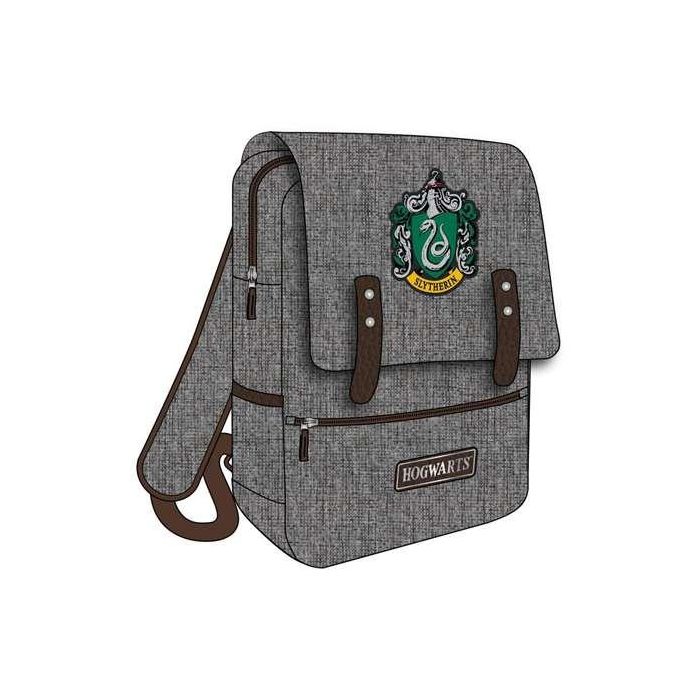 Cerdá Mochila Harry Potter Slytherin Casual Técnica Gris 30x40x13 cm Cerdá Mochila Harry Potter Slytherin Casual Técnica Gris 30x40x13 cm