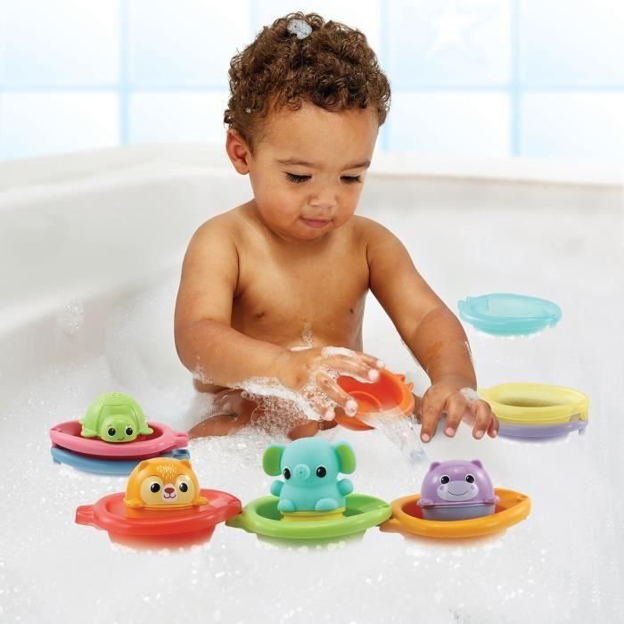 Vtech Baby VT80566205 Caja de Baño Empilo Rigol'eau 3