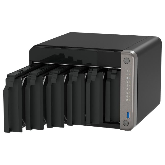 QNAP TS-AI642-8G 4-bay Tower NAS 8GB RAM ARM Cortex-A76 6x SATA III 2x HDMI 2x USB 3.2 Gen 2