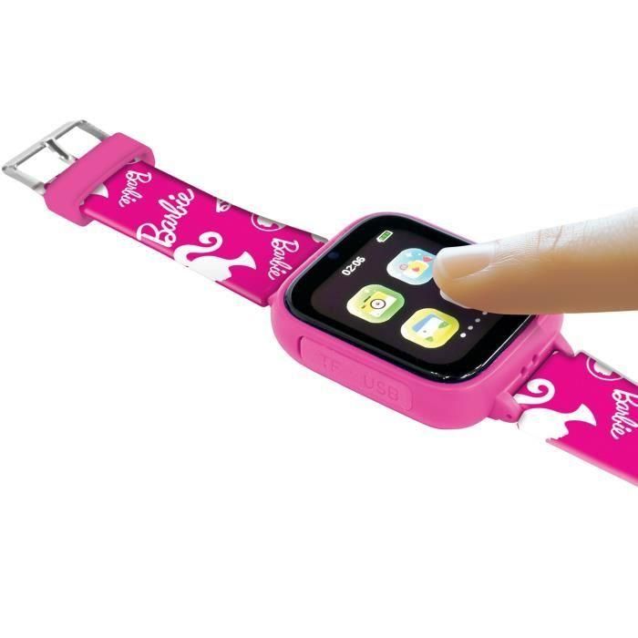 Lexibook Reloj Inteligente Barbie para Niños - Smartwatch con Cámara Integrada, Pantalla a Color y Memoria de 8GB SD 3 Lexibook Reloj Inteligente Barbie para Niños - Smartwatch con Cámara Integrada, Pantalla a Color y Memoria de 8GB SD 3
