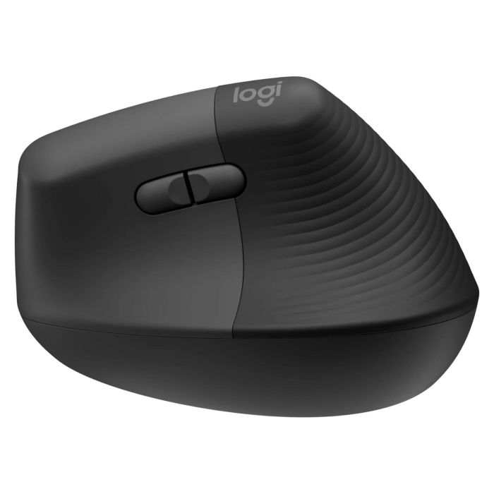 Logitech Ratón Vertical Lift Inalámbrico Ergonómico 4000 DPI Grafito para Manos Pequeñas/Medianas 6 Botones 6