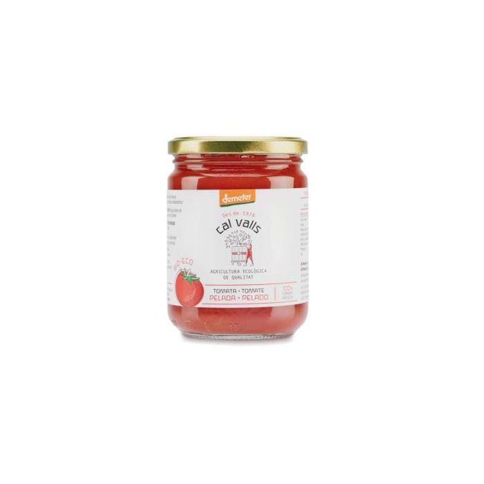 CAL VALLS Tomate Entero Pelado Demeter 400gr