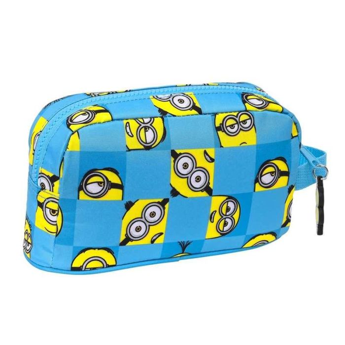 Cartera Escolar Safta Minions Minionstatic Portadesayunos 215x65x120 mm 1