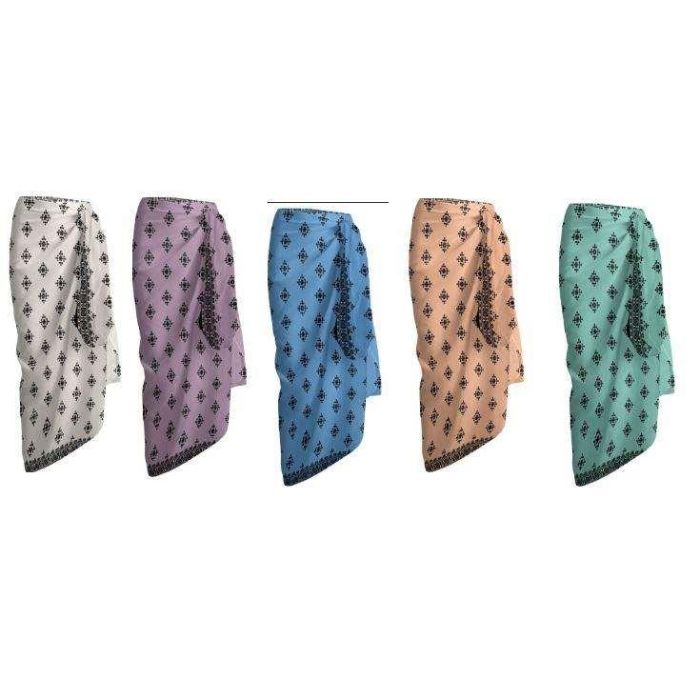 Pareo voile estampado luca 100x180 100% alg - modelos surtidos 10 Pareo voile estampado luca 100x180 100% alg - modelos surtidos 10