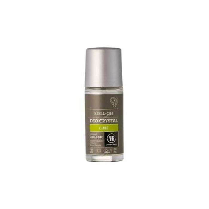 URTEKRAM Desodorante roll-on de Lima 50ml, Eco Vegan, Alumbre, Cosmos Organic