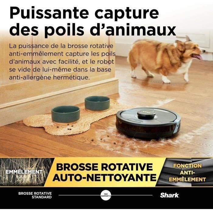 Shark Matrix Plus RV2620WAEU - Robot aspirador y fregador 2 en 1 con vaciado automático y limpieza de esquinas y ángulos 3 Shark Matrix Plus RV2620WAEU - Robot aspirador y fregador 2 en 1 con vaciado automático y limpieza de esquinas y ángulos 3