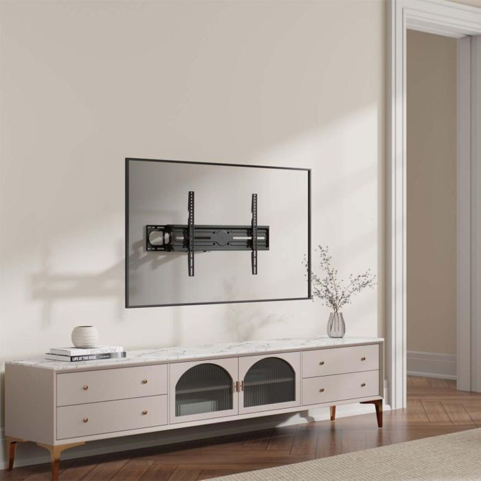 AISENS - SOPORTE ECO GIRATORIO, INCLINABLE Y NIVELABLE PARA MONITOR/TV 40KG DE 37-80, NEGRO 1 AISENS - SOPORTE ECO GIRATORIO, INCLINABLE Y NIVELABLE PARA MONITOR/TV 40KG DE 37-80, NEGRO 1