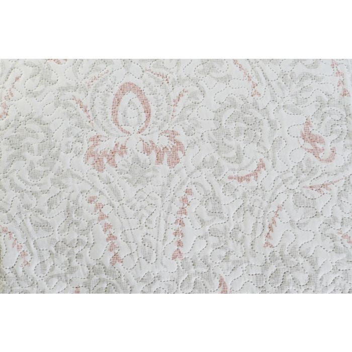 Colcha Romantico DKD Home Decor Beige Marron 260 x 1 x 180 cm 5