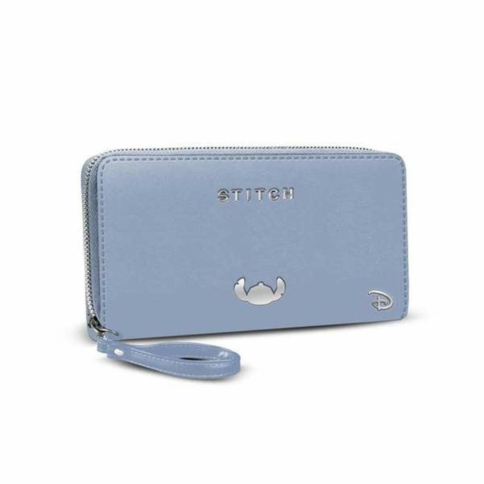 Disney Lilo y Stitch Billetero Essential Steel Azul con 12 compartimentos para tarjetas y monedero Disney Lilo y Stitch Billetero Essential Steel Azul con 12 compartimentos para tarjetas y monedero